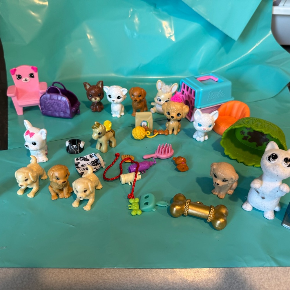 Barbie Colorful Pet Toy Collection